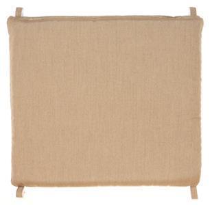 Dining Arm Chair Back Cushion with Trim