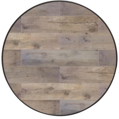 54" Rd. Dakota Table Top w/ Aluminum Rim Fits -03 Dining Table Bases