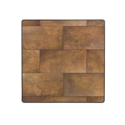 42" Sq. City Series Table Top w/ Aluminum Rim Fits -03 Table Bases with 1.625" Umbrella Hole
