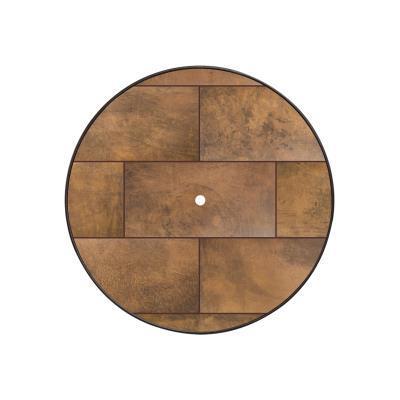42" Round City Series Porcelain Table Top with 1.625" Umbrella Hole