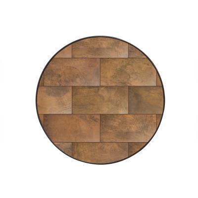 54" Rd. City Series Table Top w/ Aluminum Rim Fits -03 Dining Table Bases