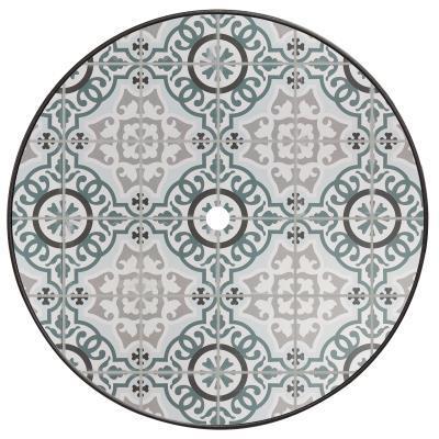 42" Rd. Valencia Table Top w/ Aluminum Rim with 1.625 inches umbrella hole