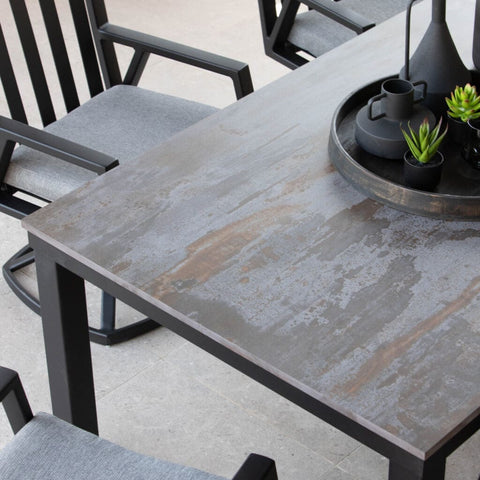 42x84" Soke Dekton Table Top with 1.625" Umbrella Hole