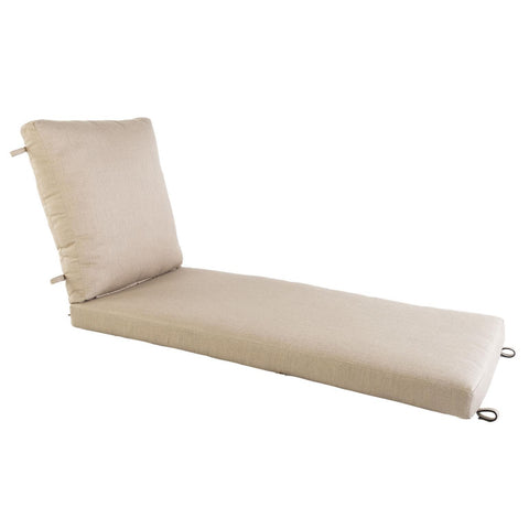 Chaise Lounge Cushion with Trim