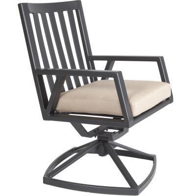 Aris Swivel Rocker Dinning Arm Chair
