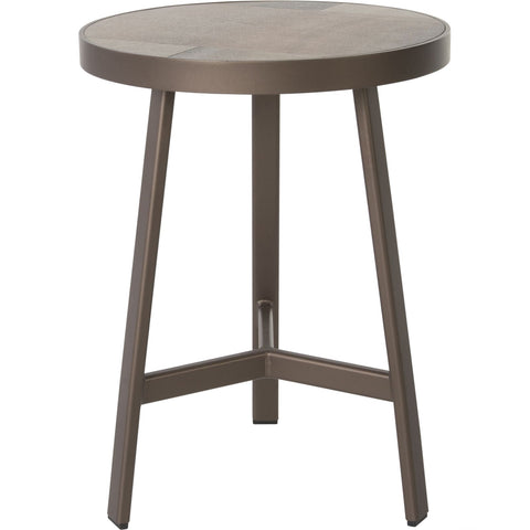 20" Marin Side Table With Porcelain Top