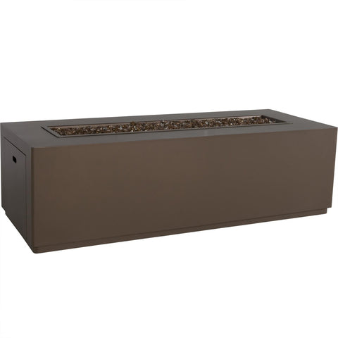 25"x65"  Forma Aluminum Fire Pit Electronic