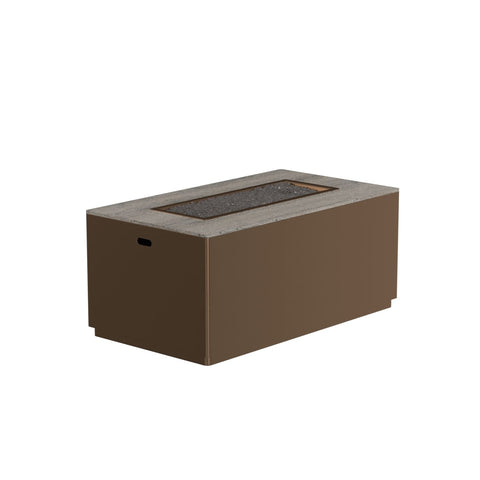 25"x45" Moda Aluminum Fire Pit Electronic