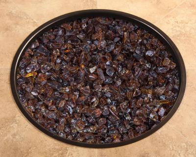Coffee 6 Lb. Crushed Fire Glass Kit
