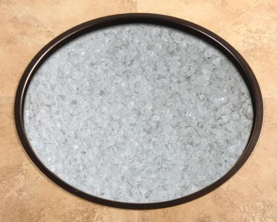Crystal 6 Lb. Crushed Fire Glass Kit