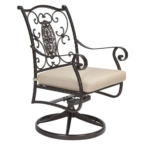 Swivel Rocker Dining Arm Chair