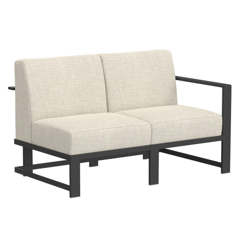 Left Double Sectional with Trim