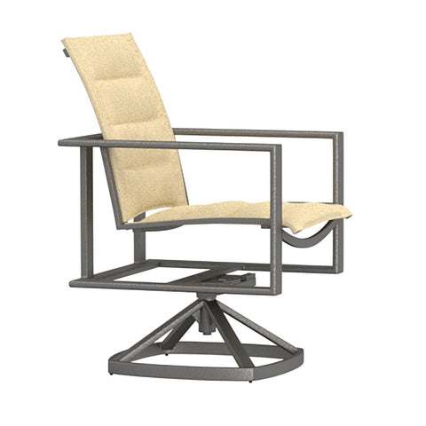 Sling Swivel Rocker Dining Chair