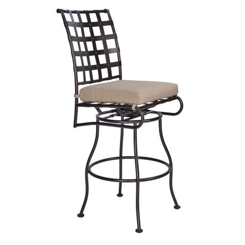 Armless Swivel Bar Stool