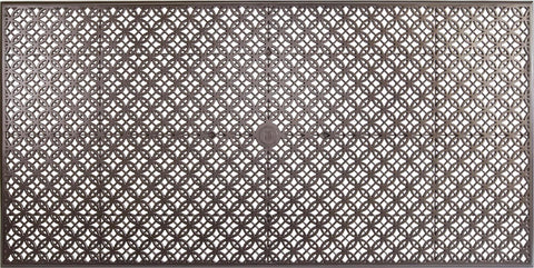 42"x84" Richmond Cast Aluminum Table Top w/ Umbrella Hole