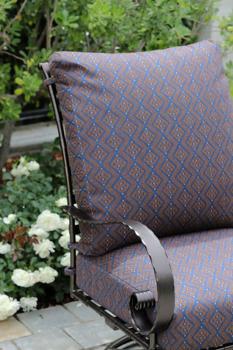 Swivel Rocker Lounge Chair with Trim