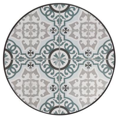 30" Rd. Valencia Table Top w/ Aluminum Rim